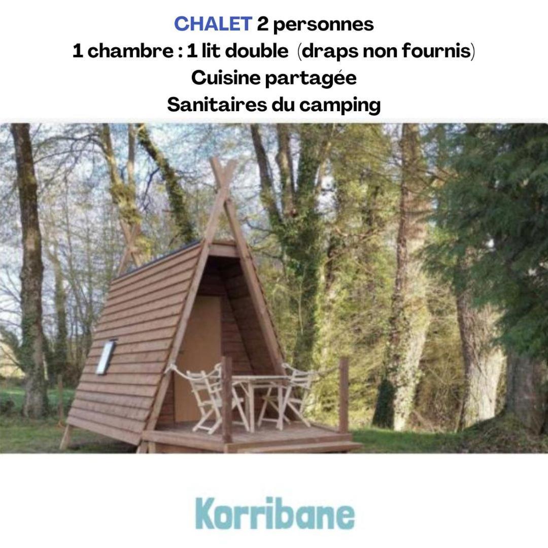 Camping Le Val Aux Fees - Broceliande Concoret Exterior foto